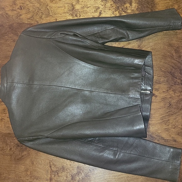 Ann Taylor Butter Soft Leather Jacket XS - Picture 2 of 10